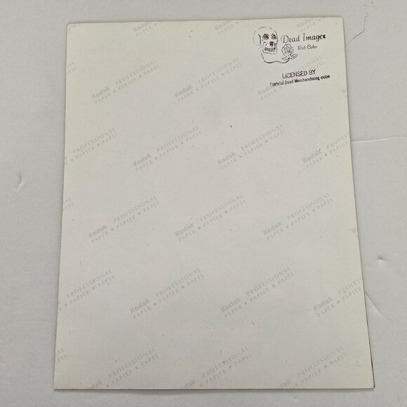 Grateful Dead Licensed Photo Print By Rob Cohn Bassist Phil Lesh Glossy Kodak Pa - Picture 8 of 12